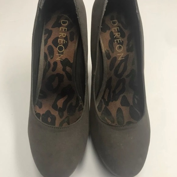 Dereon by Beyoncé grey savannah pump size 8 - Picture 2 of 6